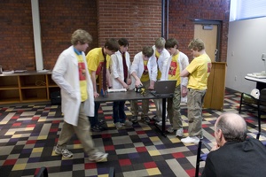 20070222 Team Presents at KCPT Feb. 22